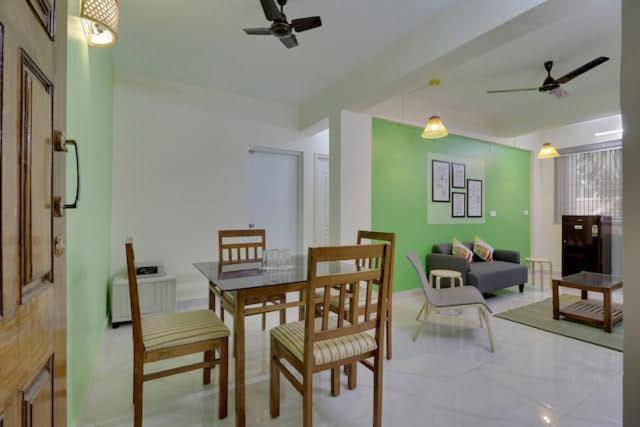Luxury 2Bhk Apartment Near Calangute Baga Beach With Pool Eksteriør billede
