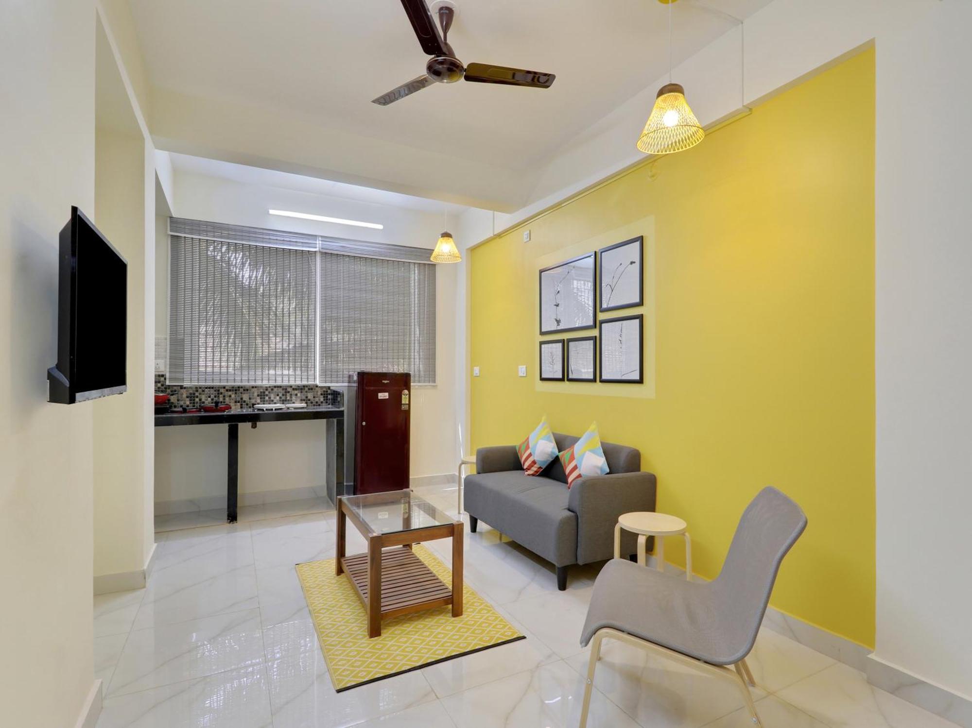 Luxury 2Bhk Apartment Near Calangute Baga Beach With Pool Eksteriør billede